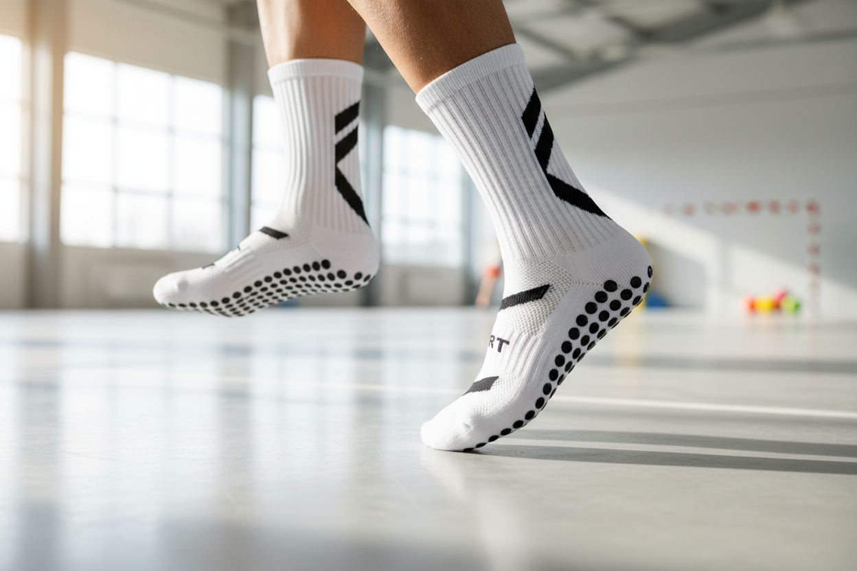 warmtoe white sports socks hero